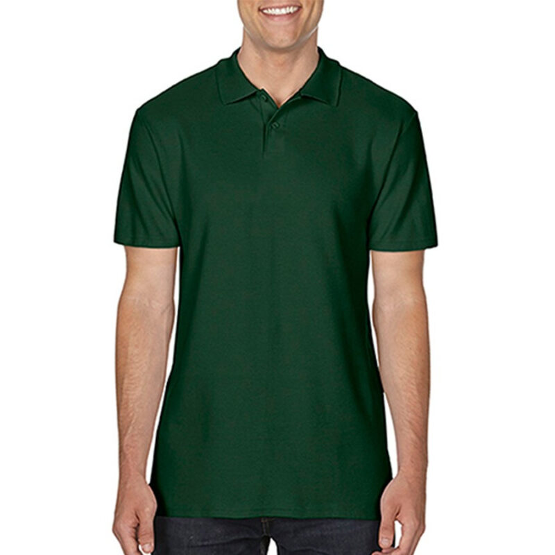 polo-gildan-64800-forest-green