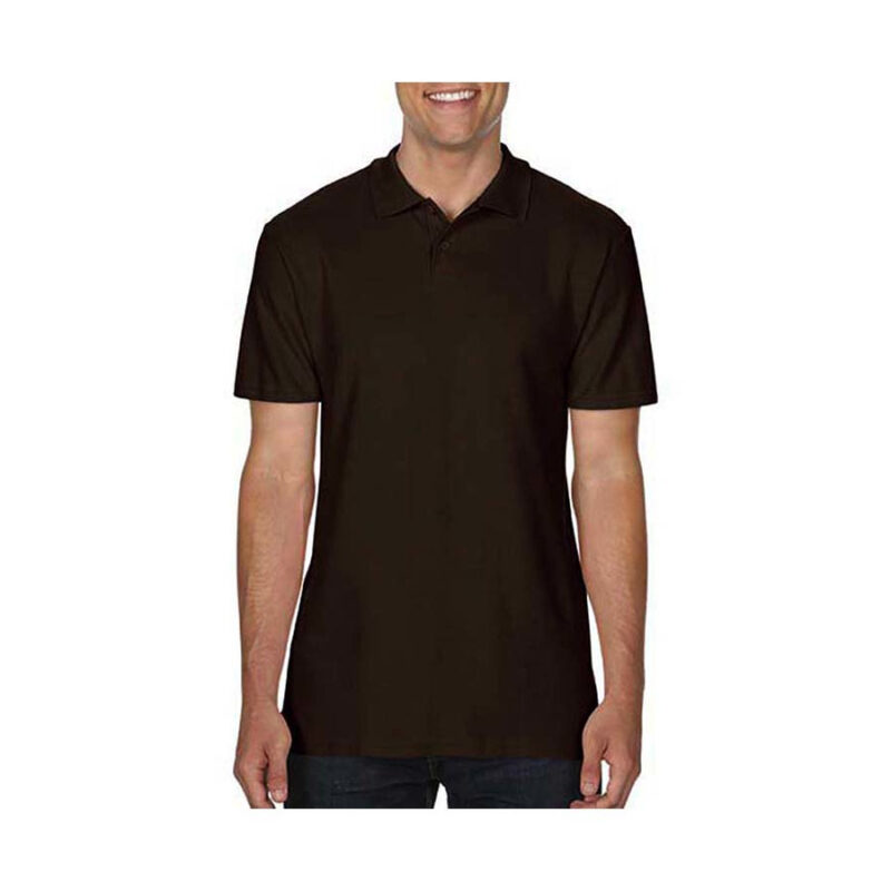 Μπλουζα-polo-πικε-Gildan-Softstyle-Men-64800-dark-chocolate