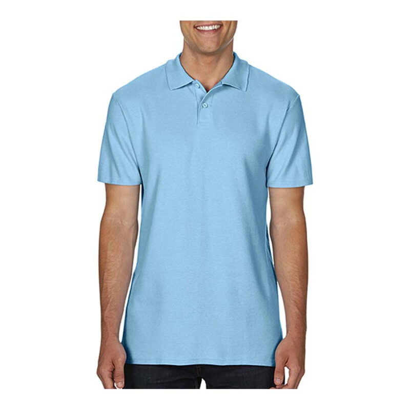 Μπλουζα-polo-πικε-Gildan-Softstyle-Men-64800-light-blue